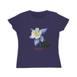 Load image into Gallery viewer, Organic Cotton Wildflower T-Shirt - Colorado Columbine