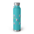 Load image into Gallery viewer, Copper Vacuum Insulated Bottle, 22oz - Colorado Columbine Grid