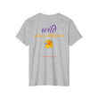 Load image into Gallery viewer, Wildflower Unisex Recycled Organic T-Shirt - California Poppy & Bird's Eye Gilia