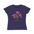 Load image into Gallery viewer, Organic T-Shirt - Red Ribbon Clarkia Wildflower #01