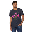 Load image into Gallery viewer, Wildflower Eco T-Shirt - Red Ribbon Clarkia
