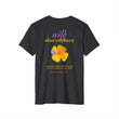Load image into Gallery viewer, Wildflower Unisex Recycled Organic T-Shirt - California Poppy & Bird's Eye Gilia Stacked