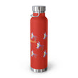 Load image into Gallery viewer, Copper Vacuum Insulated Bottle, 22oz - Colorado Columbine Grid