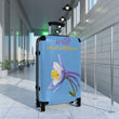 Load image into Gallery viewer, Copy of Suitcase - Colorado Columbine- Light Blue