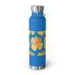 Load image into Gallery viewer, California Poppy & Bird's Eye Gilia Grid #2 Copper Vacuum Insulated Bottle, 22oz