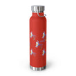 Load image into Gallery viewer, Copper Vacuum Insulated Bottle, 22oz - Colorado Columbine Grid