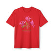 Load image into Gallery viewer, Organic Wildflower T-Shirt - Red Ribbon Clarkia