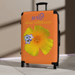 Load image into Gallery viewer, Suitcase - California Poppy & Gilia - Light Orange
