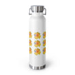 Load image into Gallery viewer, California Poppy Grid Copper Vacuum Insulated Bottle, 22oz