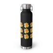 Load image into Gallery viewer, California Poppy Grid Copper Vacuum Insulated Bottle, 22oz