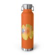Load image into Gallery viewer, California Poppy & Bird's Eye Gilia Copper Vacuum Insulated Bottle, 22oz