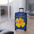 Load image into Gallery viewer, Suitcase - California Poppy & Gilia - Dark Blue