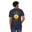 Load image into Gallery viewer, Wildflower Unisex Recycled Organic T-Shirt - Common Tidy Tips Stack