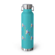Load image into Gallery viewer, Copper Vacuum Insulated Bottle, 22oz - Colorado Columbine Grid