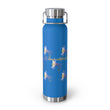 Load image into Gallery viewer, Copper Vacuum Insulated Bottle, 22oz - Colorado Columbine Grid