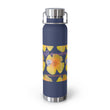 Load image into Gallery viewer, California Poppy & Bird's Eye Gilia Grid #2 Copper Vacuum Insulated Bottle, 22oz