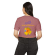 Load image into Gallery viewer, Wildflower Unisex Recycled Organic T-Shirt - California Poppy & Bird's Eye Gilia Stacked