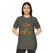 Load image into Gallery viewer, Wild Unisex Recycled Organic T-Shirt - Leopard Lilies