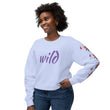 Load image into Gallery viewer, Sweatshirt - Rufous Hummingbird at Scarlet Fritillary Unisex