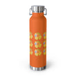 Load image into Gallery viewer, California Poppy Grid Copper Vacuum Insulated Bottle, 22oz