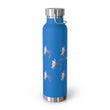 Load image into Gallery viewer, Copper Vacuum Insulated Bottle, 22oz - Colorado Columbine Grid