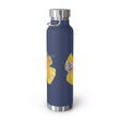 Load image into Gallery viewer, California Poppy & Bird's Eye Gilia Copper Vacuum Insulated Bottle, 22oz
