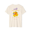 Load image into Gallery viewer, Wildflower Unisex Recycled Organic T-Shirt - California Poppy & Bird's Eye Gilia Stacked