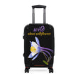 Load image into Gallery viewer, Suitcase - Colorado Columbine - Black