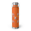 Load image into Gallery viewer, Copper Vacuum Insulated Bottle, 22oz - Colorado Columbine Grid