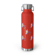 Load image into Gallery viewer, Copper Vacuum Insulated Bottle, 22oz - Colorado Columbine Grid
