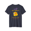 Load image into Gallery viewer, Wildflower Unisex Recycled Organic T-Shirt - California Poppy & Bird's Eye Gilia Stacked