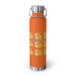Load image into Gallery viewer, California Poppy Grid Copper Vacuum Insulated Bottle, 22oz