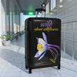 Load image into Gallery viewer, Suitcase - Colorado Columbine - Black