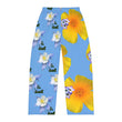 Load image into Gallery viewer, Wild Men's Pajama Pants - California Poppy & Gilia/Colorado Columbine - Mismatch Light Blue