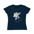 Load image into Gallery viewer, Organic Cotton Wildflower T-Shirt - Colorado Columbine