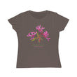Load image into Gallery viewer, Organic T-Shirt - Red Ribbon Clarkia Wildflower #01