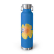 Load image into Gallery viewer, California Poppy & Bird's Eye Gilia Copper Vacuum Insulated Bottle, 22oz