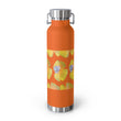 Load image into Gallery viewer, California Poppy & Bird's Eye Gilia Grid #2 Copper Vacuum Insulated Bottle, 22oz