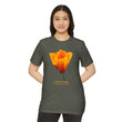 Load image into Gallery viewer, Wildflower Unisex Recycled Organic T-Shirt - California Poppy
