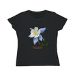 Load image into Gallery viewer, Organic Cotton Wildflower T-Shirt - Colorado Columbine