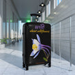 Load image into Gallery viewer, Suitcase - Colorado Columbine - Black