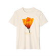 Load image into Gallery viewer, Wildflower Unisex Recycled Organic T-Shirt - California Poppy