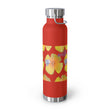 Load image into Gallery viewer, California Poppy & Bird's Eye Gilia Grid #2 Copper Vacuum Insulated Bottle, 22oz