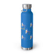 Load image into Gallery viewer, Copper Vacuum Insulated Bottle, 22oz - Colorado Columbine Grid