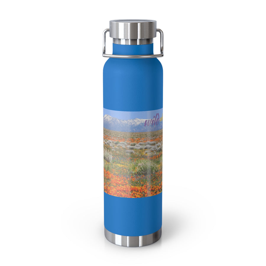 Antelope Valley Wildflowers Copper Vacuum Insulated Bottle, 22oz