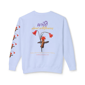 Sweatshirt Rufous Hummingbird at Scarlet Fritillary Unisex Crewneck