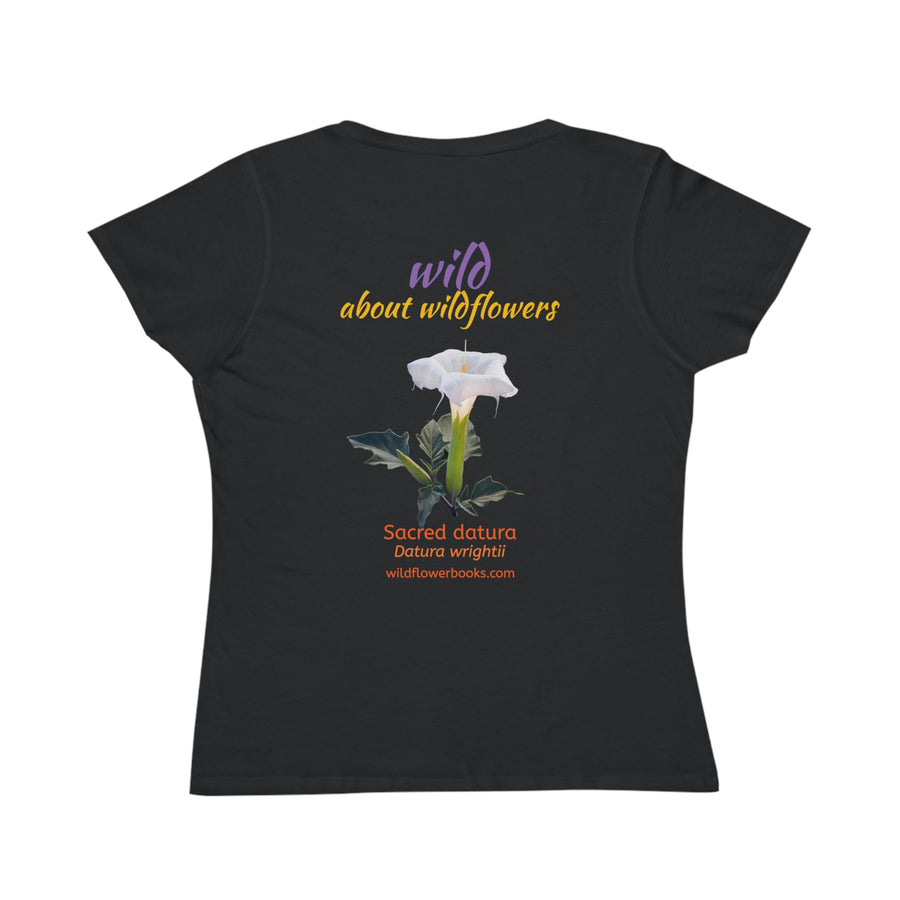 Organic Cotton Wildflower T-Shirt - Sacred Datura