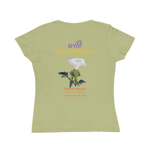 Organic Cotton Wildflower T-Shirt - Sacred Datura