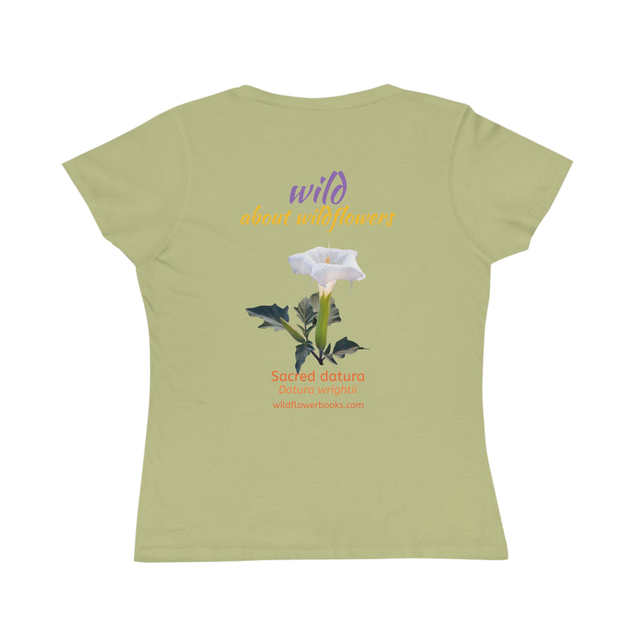 Organic Cotton Wildflower T-Shirt - Sacred Datura