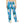 Load image into Gallery viewer, Wild Women&#39;s Pajama Pants - Colorado Columbine - Turquoise
